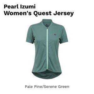 Women's Quest™ Jersey pale pine/serene green color
